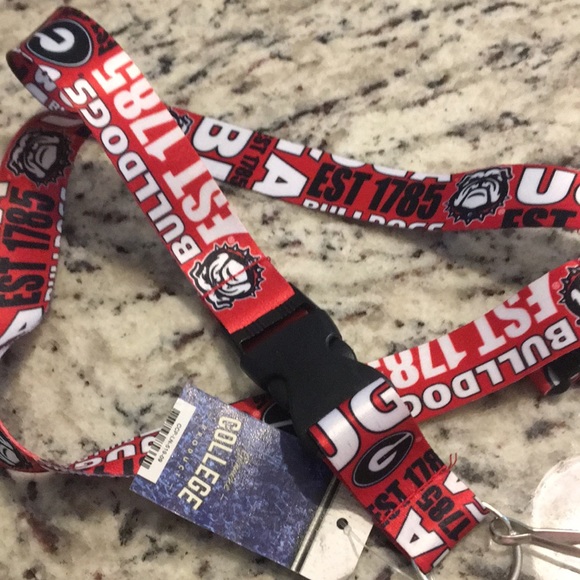 University of Georgia Bulldogs lanyard NWT - Picture 1 of 5
